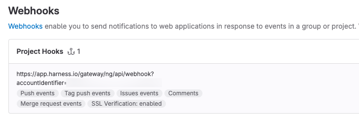 GitHub webhook for new trigger